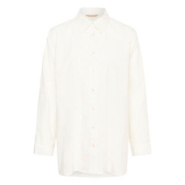 Culture Odette Lang Bluse Offwhite