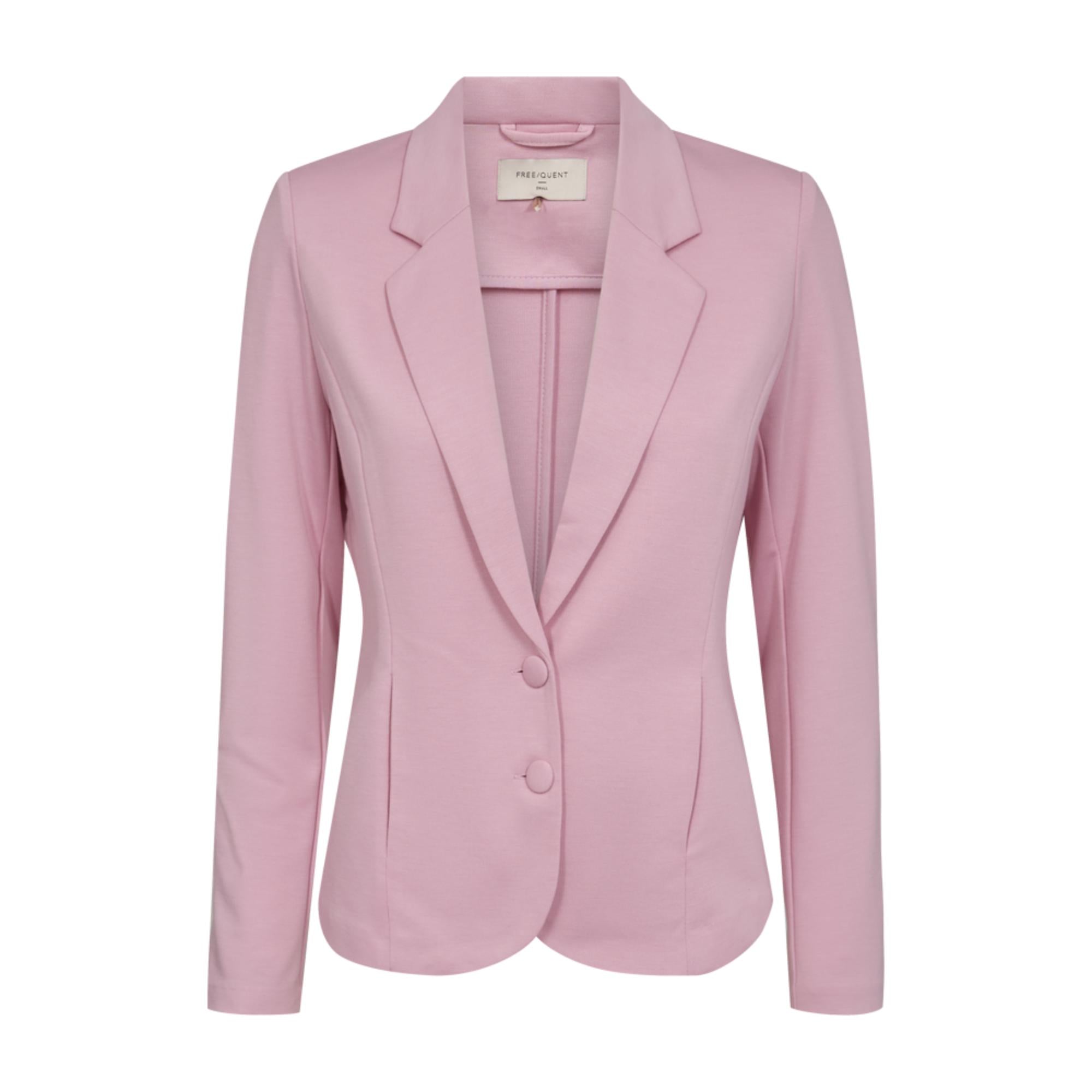Freequent Nanni BlazerJakke Kort Lys Pink