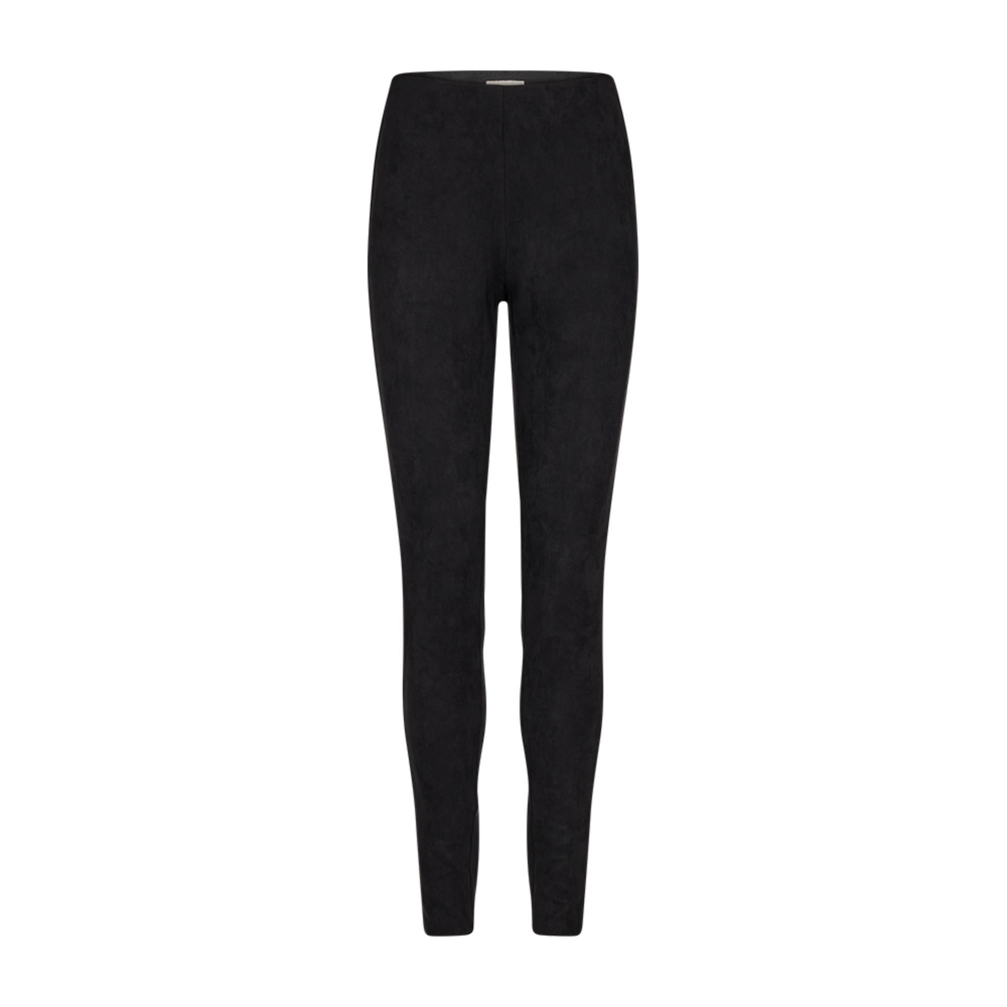 Freequnet Lexie Leggings Suede Sort