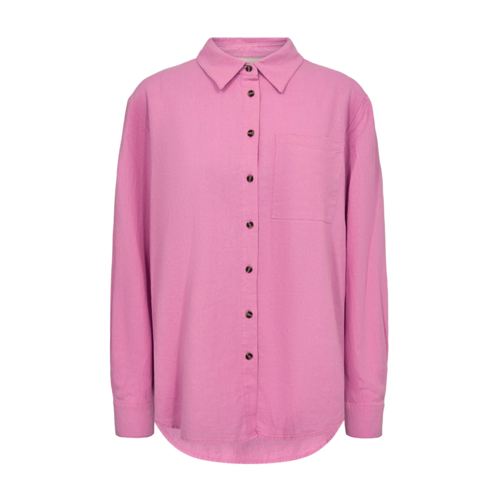 Freequent Lava Skjorte Fuchsia Pink