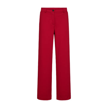 Freequent Nanni Buks Structure Med Lige Ben True Red