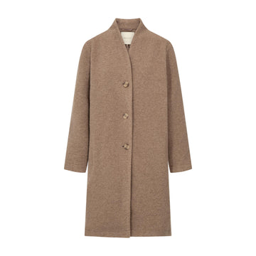 Freequent Noelle Jakke Silver Mink Melange