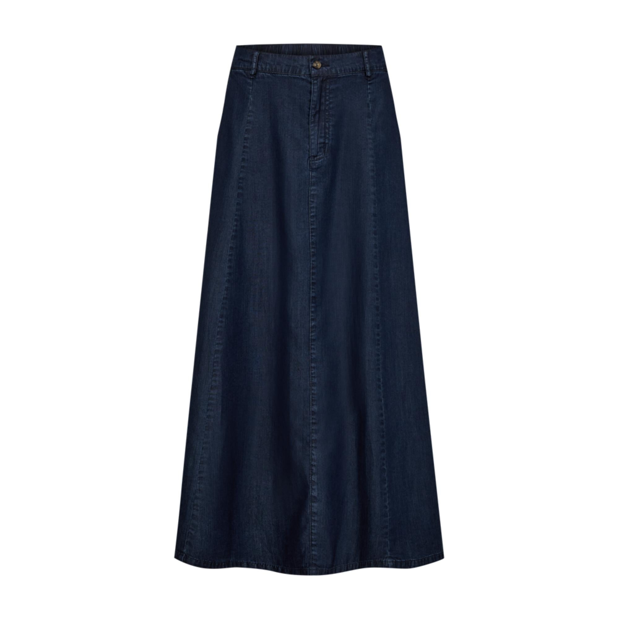 Freequent Wilke Jeans Nederdel Dark Blue