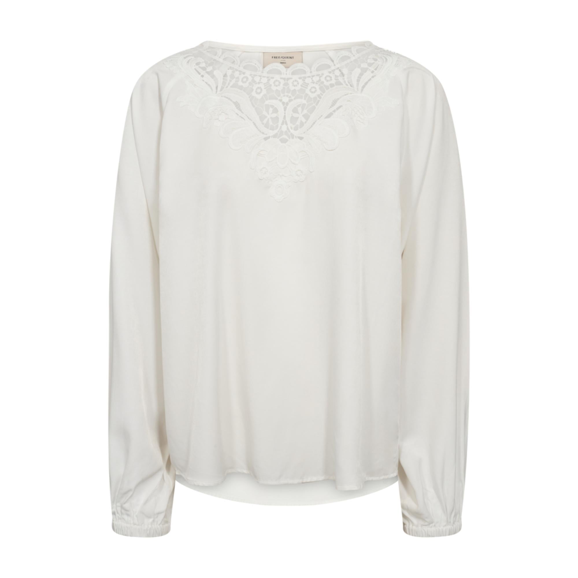Freequent Sazy Bluse Offwhite
