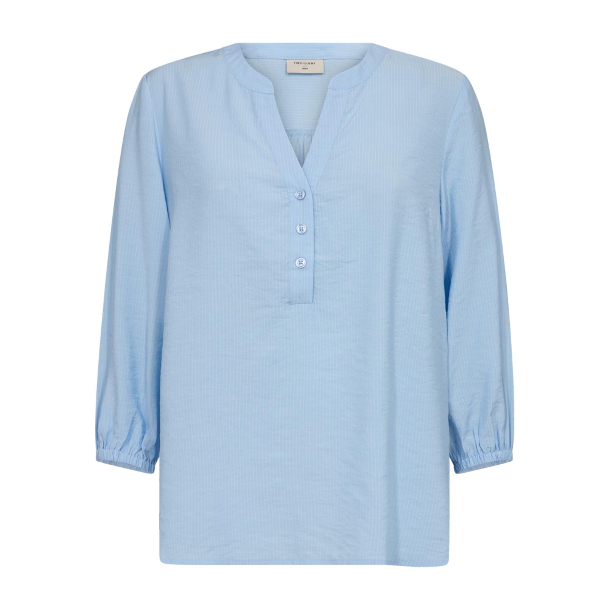 Freequent Penny Bluse Lyseblå
