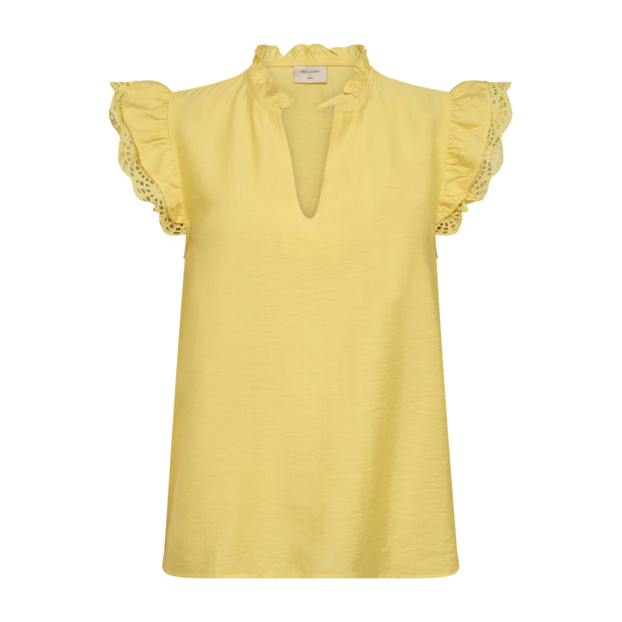 Freequent Lisa Bluse Gul