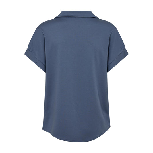 Freequent Rue Bluse Vintage Blue