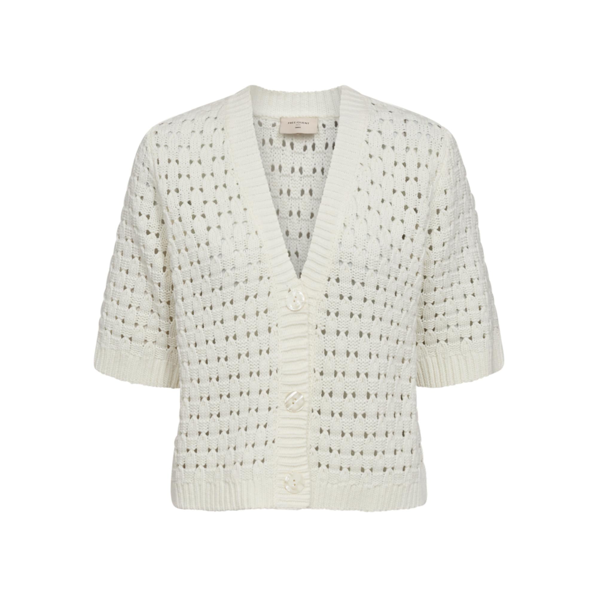 Freequent Flotta Cardigan Offwhite