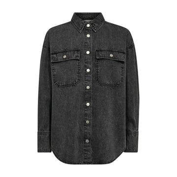 Freequent Lisea Skjorte Vintage Grey Denim