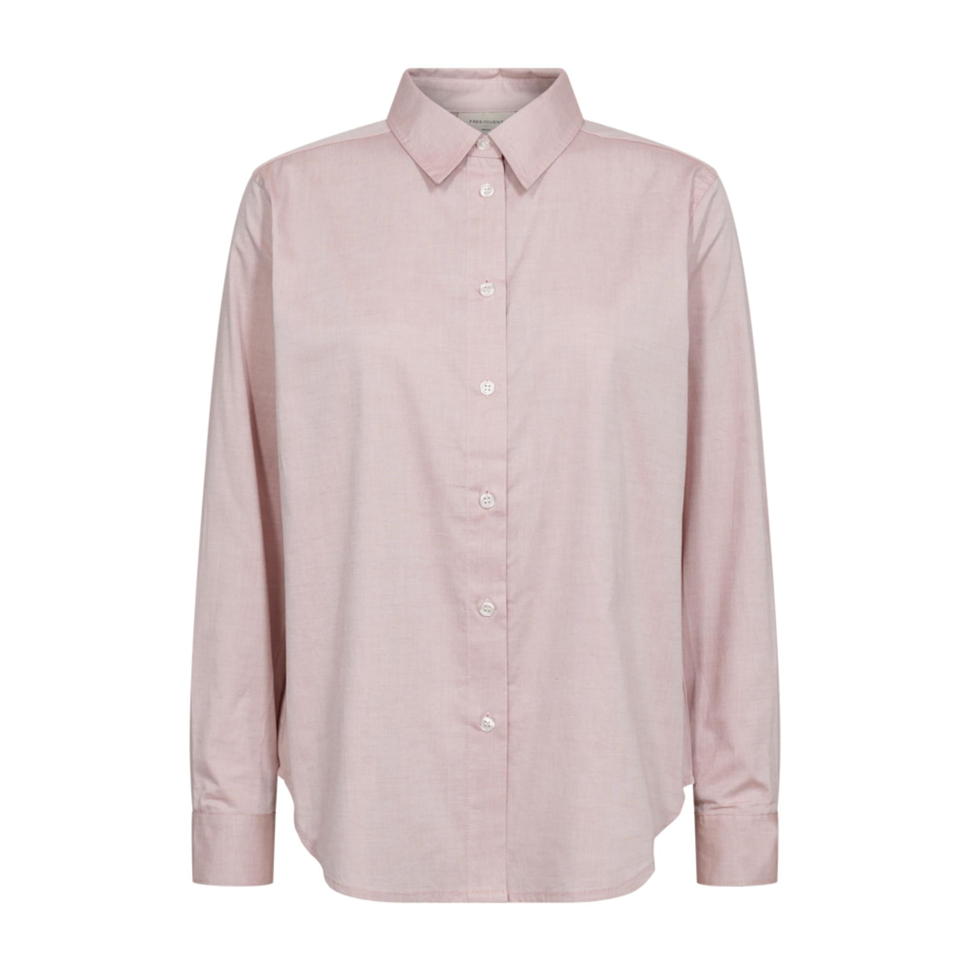 Freequent Oxford Skjorte Rosa