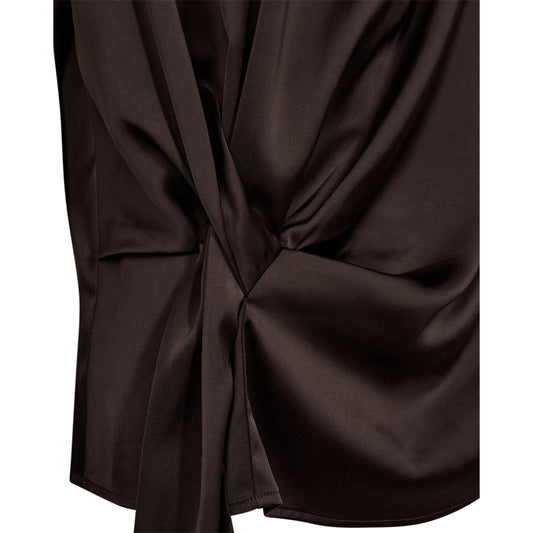 Freequent Dova Bluse Mole Brun