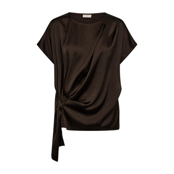 Freequent Dova Bluse Mole Brun