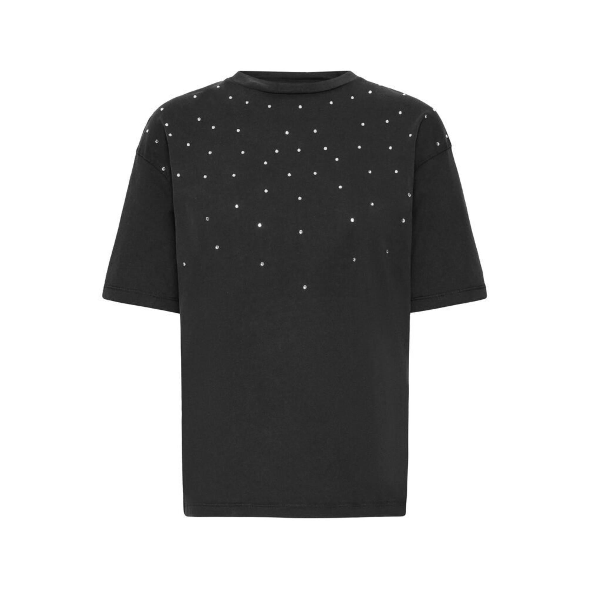 ICHI Peonie T-Shirt Black Wash