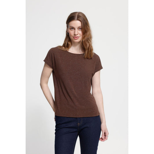 ICHI Rebel T-Shirt Chicory Coffee