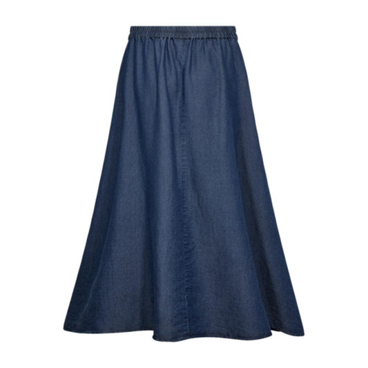 Freequent Rinny Nederdel Medium Blue Denim
