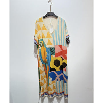Italy Style kjole M. Trekanter Foran