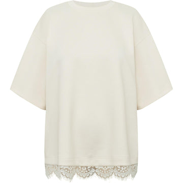 A-View Silja Tee Sweatshirt Offwhite