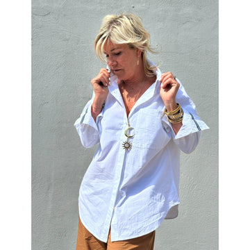 Gaspar Skagen Bluse Hvid