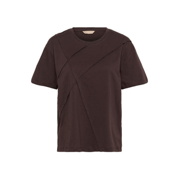 Culture Stich Amora T-Shirt Brun Coffee Bean