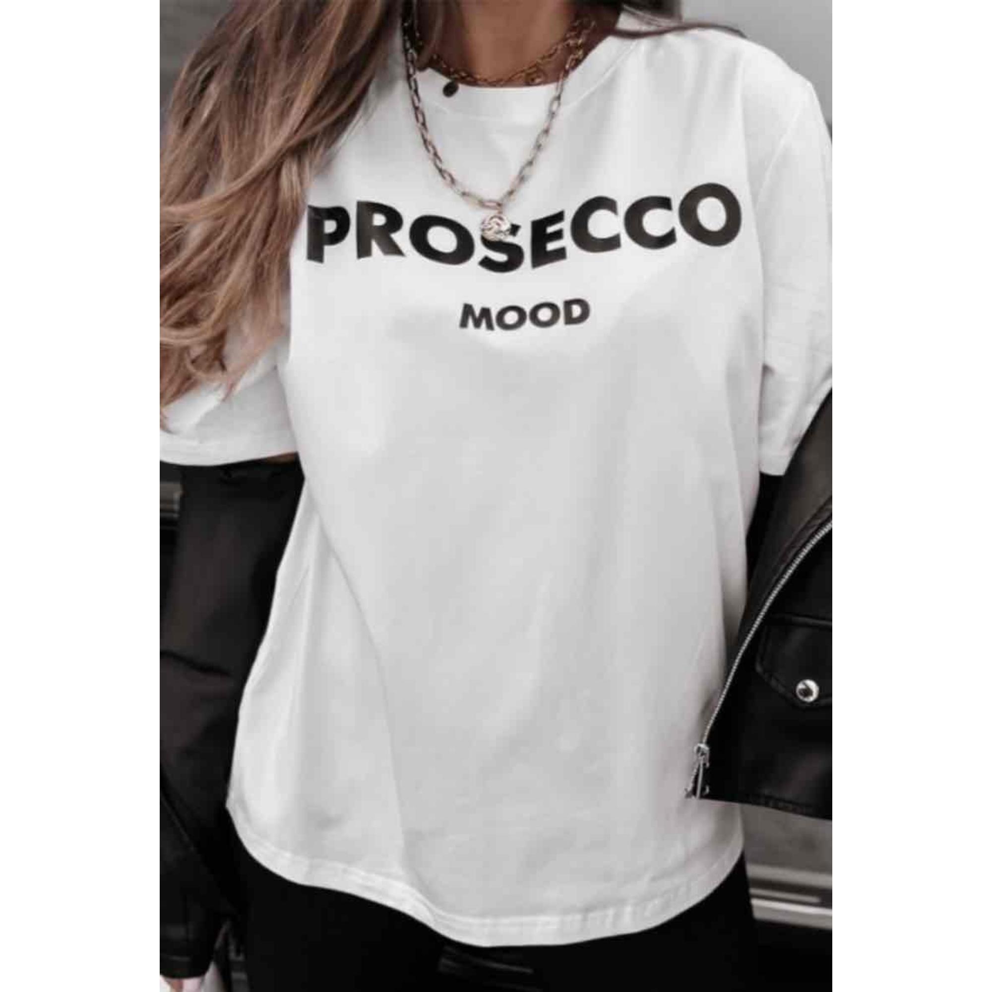 Italy Style T-Shirt Prosecco Hvid