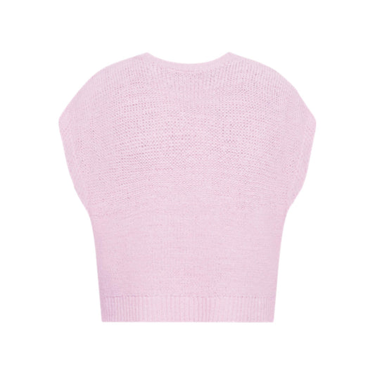 Freequent tapper Strik - Vest Lys Pink