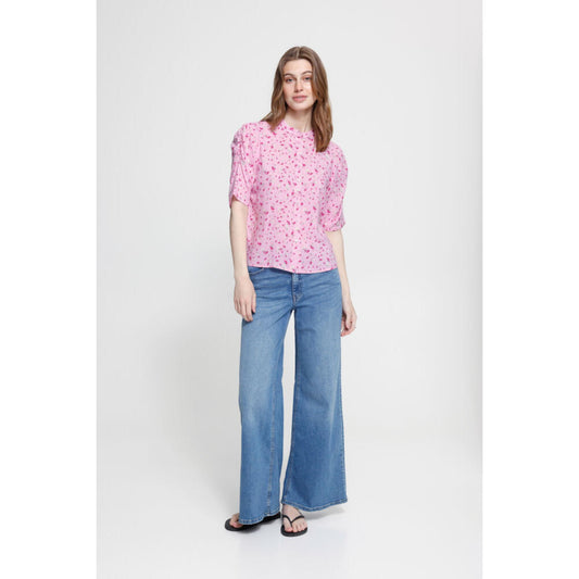 ICHI Vera Bluse Pink Mix