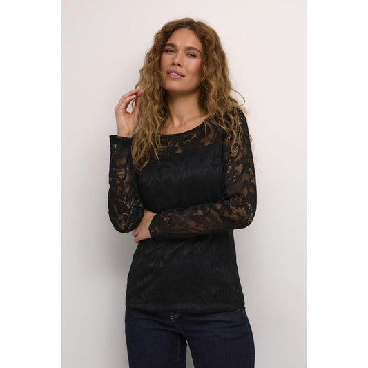 Culture Zophia Blonde T-Shirt Sort