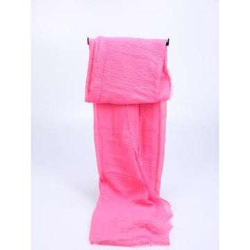 Italy Style Tørklæde Ensfarvet Pink