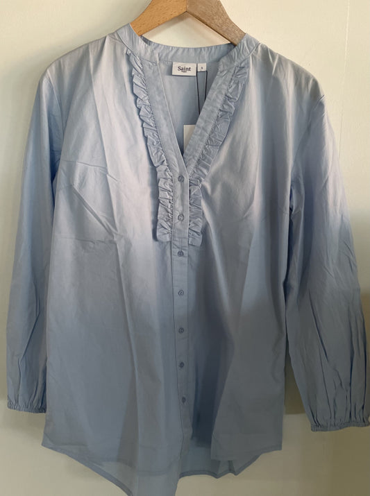 Saint Tropez Kallie Shirt lyseblå